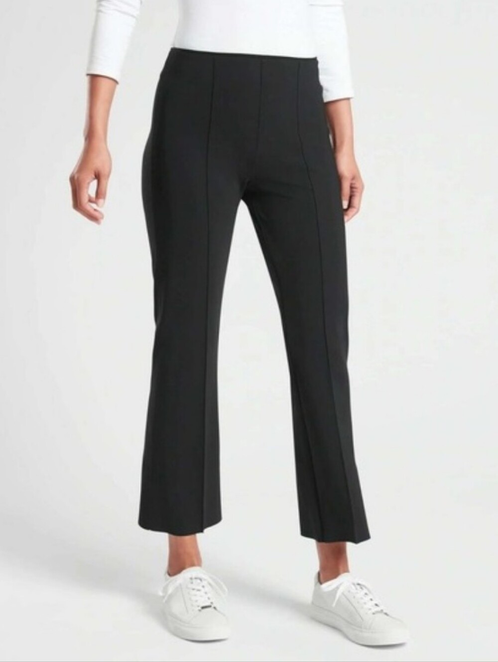 Athleta Black Mercurial Crop Flare Pant
